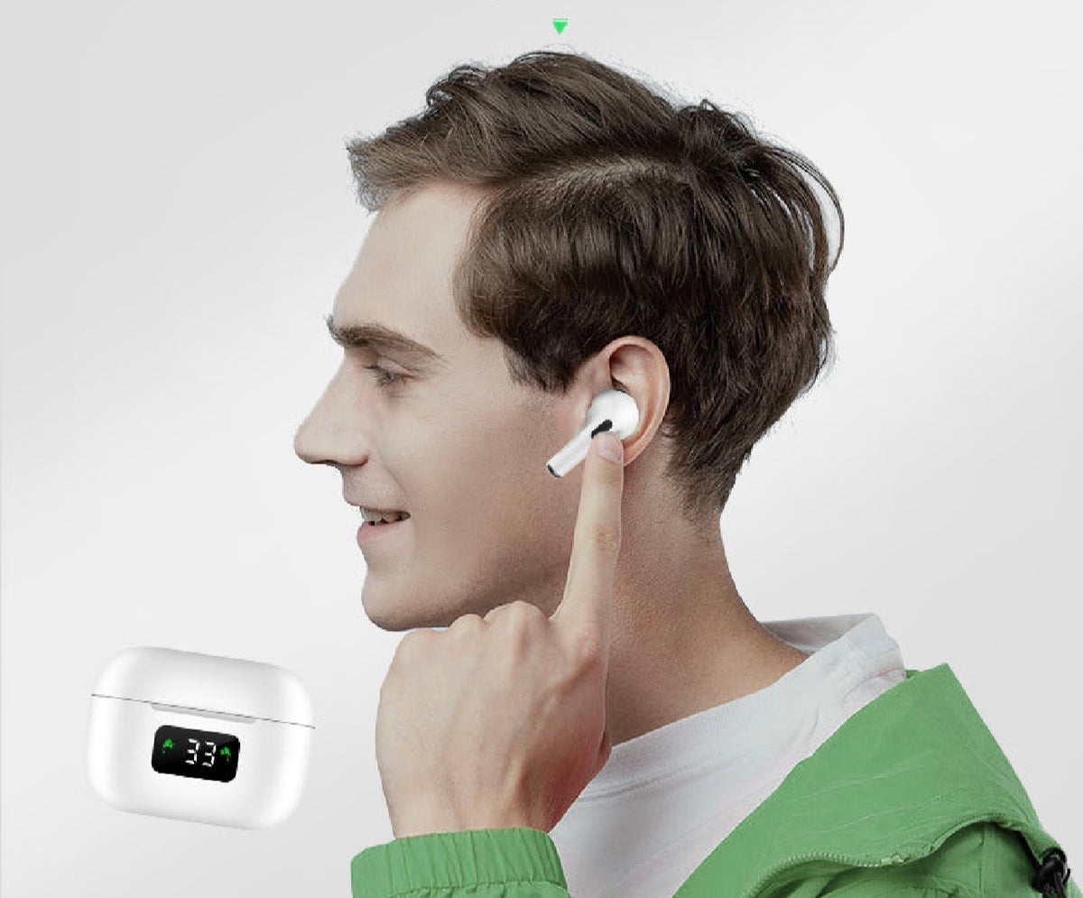 LoopPods i58 - Wireless Earbuds ak LED Display & 3D Touch Control
