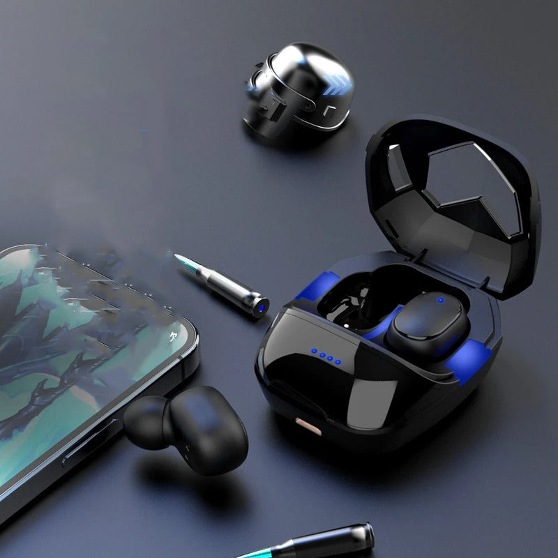 G6S TWS Gaming Earbuds - Wireless Bluetooth 5.3 with LED Power Display